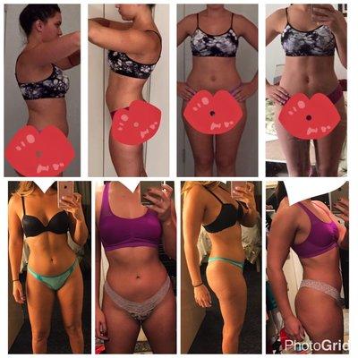 Client transformation photos!