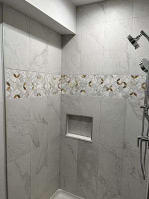 Shower tiles