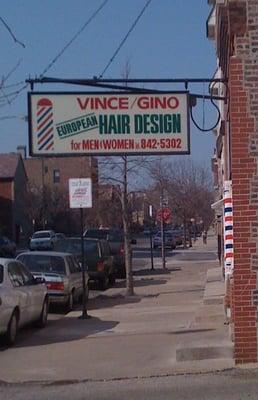 Vince & Gino's, looking north on Wallace Street from 29th Street