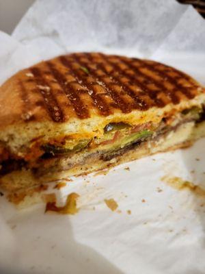 La Milan: breaded steak torta