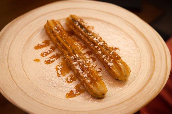 Chocolate-filled Spanish Churros