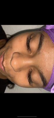 Lashes extensions