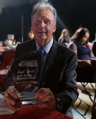 Earl Frost - Owner / President of American Personnel & Temps - Greater Beaumont Chamber of Commerce Small Business Person of the Year 2020.