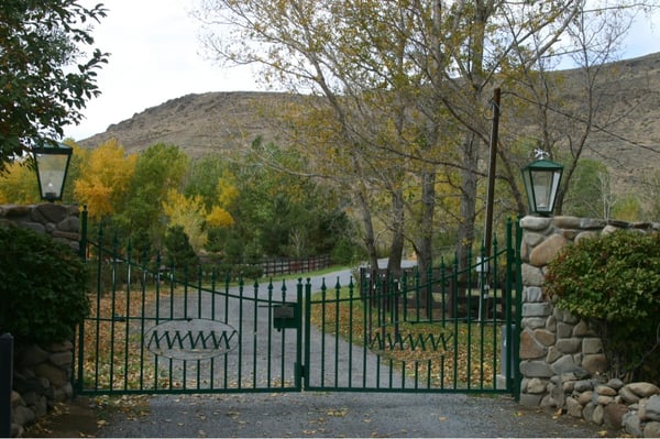 Front gates