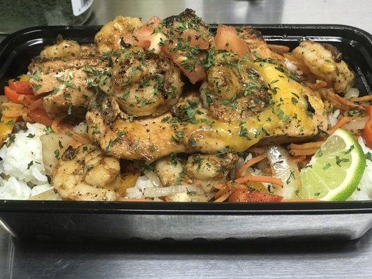 Salmon & Shrimp Mixx Bowl