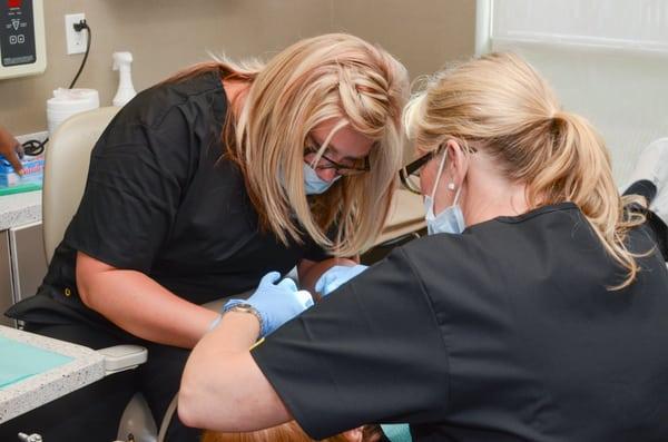 Hands-on training in an actual dental office is the best way to learn!