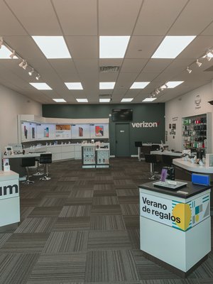 Front View inside store