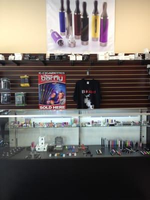 Why shop anywhere else? This really is Houston's largest selection of electronic cigarettes!