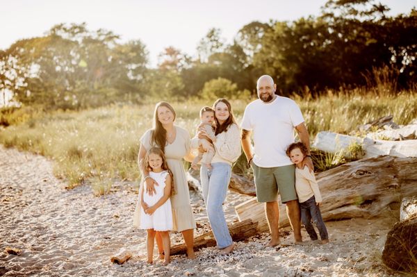 Family beach session