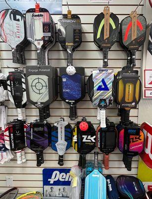 A sample of Pickleball Paddles we carry