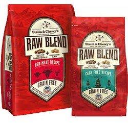 Stella & Chewy's Raw Blend freeze-dried raw kibble for dogs carried at Wine Country Pet Boutique & Spa in Middletown, CA