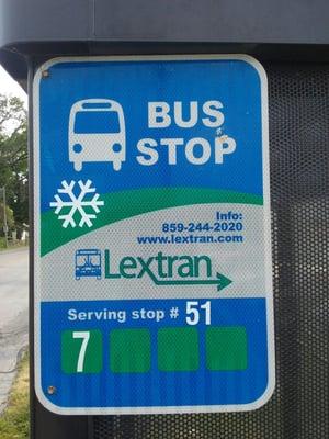 Lextran Bus Stop 51