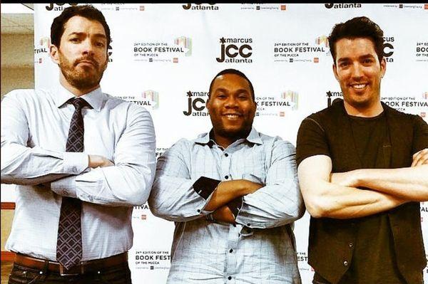 Gerald with the Property Brothers.