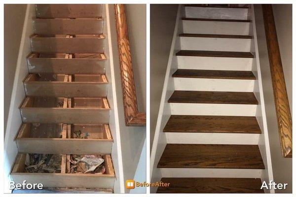 Before x after by Beluco Floors