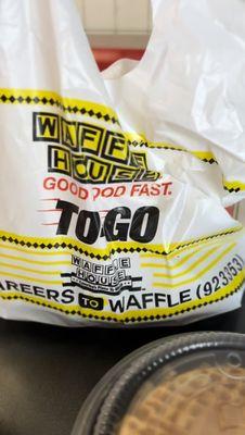 Waffle Single, the to go bag