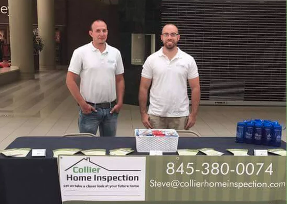 Steve on the left and Dave on the right.  We were at a trade show at the Poughkeepsie Galleria