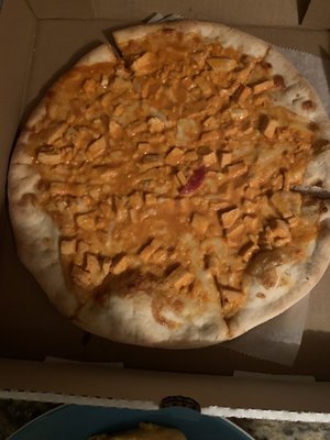 "Buffalo chicken pizza"