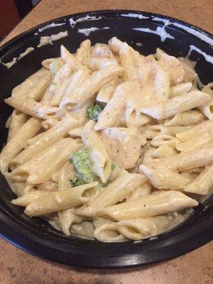 Chicken broccoli Alfredo