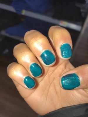 Gel mani ($25)