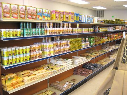 Fufu Flour and Various African Dried Goods