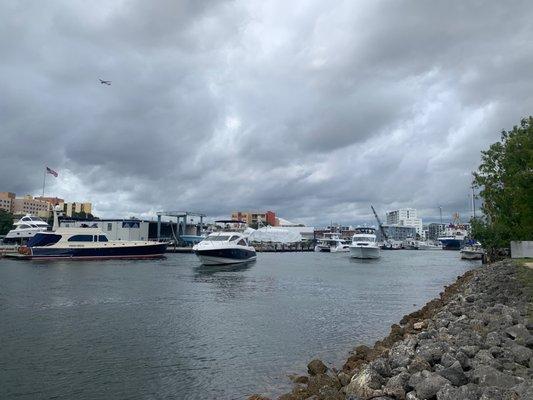 Boats on parade