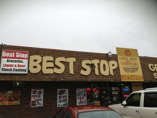 BEST STOP BEAUTY & KITCHEN. CHECK CASHING & BILL PAYMENTS.