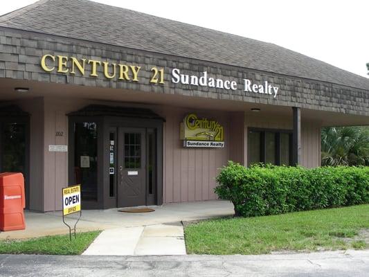 Daytona Beach office location at entrance to Pelican Bay