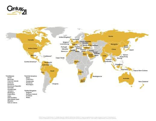 You can find a C21 professional in almost the entire world.https://www.facebook.com/CurrentRealEstateInformation