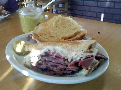 The Reuben.  Mankinds greatest accomplishment, perfected here by Irvin and Karen.