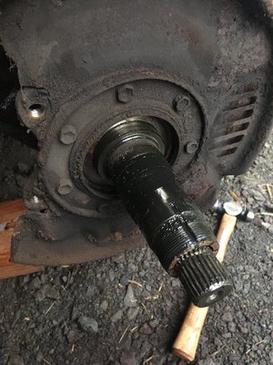 4x4 hub removal