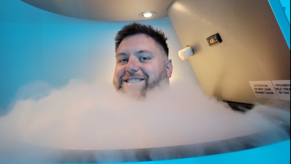 Full Body Cryotherapy and Targeted Cryo to ease discomfort.