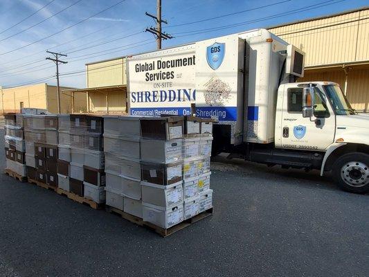 Shredding is a quick and easy way to purge old confidential files and records