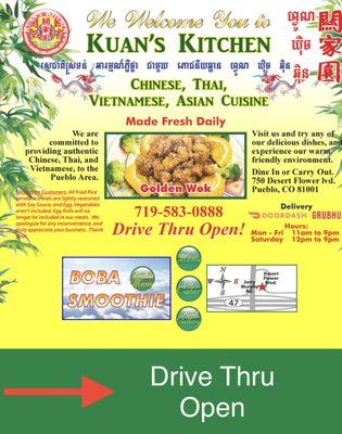 Kuan'skitchen Menus 2024