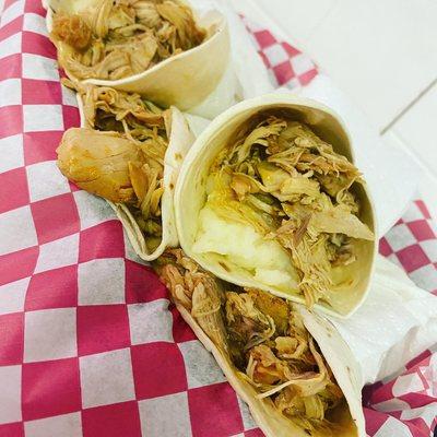 Puerto Rican Pork Tacos