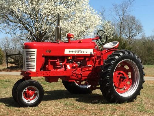 Farmall 450  I did not want to let this one go. The owner was overwhelmed.