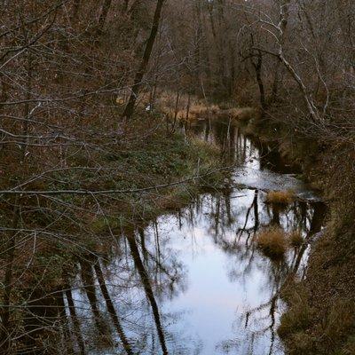 The beautiful Oak Creek nearby.