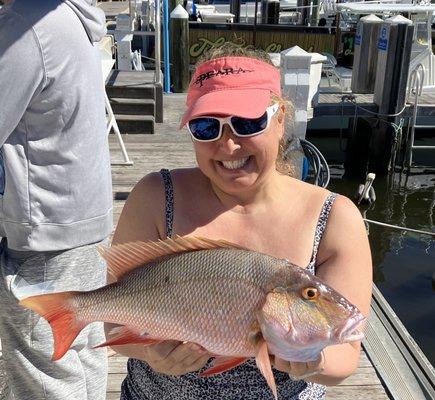 20" mutton snapper