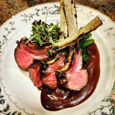 Rack of Lamb in Mole Coloradito