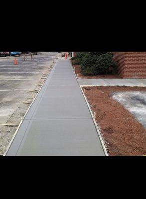 New Sidewalk