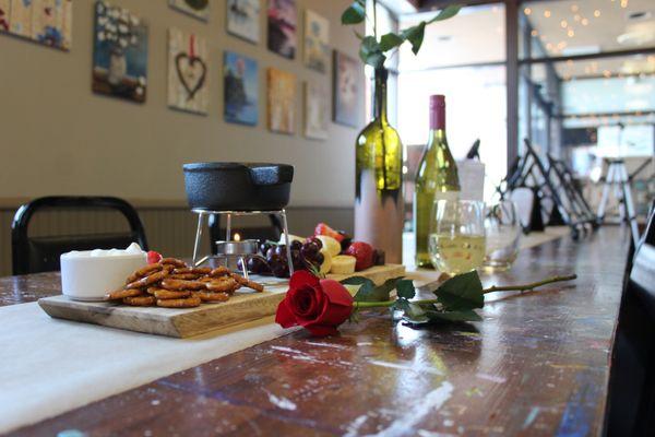 Now offering Dessert Platters in our in Studio Wine Bar & Cafe!