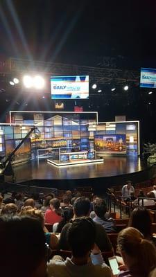 Daily Show Set at the Annenberg for the DNC