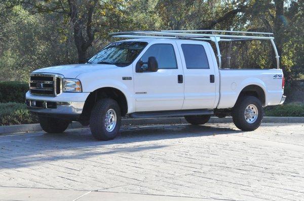 Polished Series 2 Truck Rack