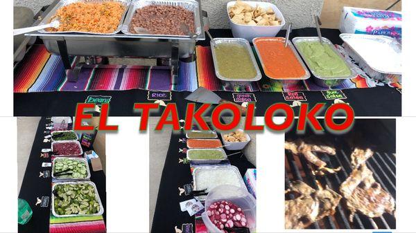 El Takolokos catering services!