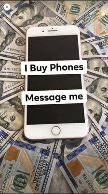 CASH FOR IPHONES TOP DOLLAR PAID NEW USED CRACKED