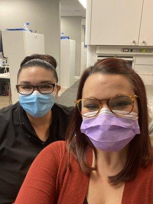 My great hygienist, Christa! Thank you.