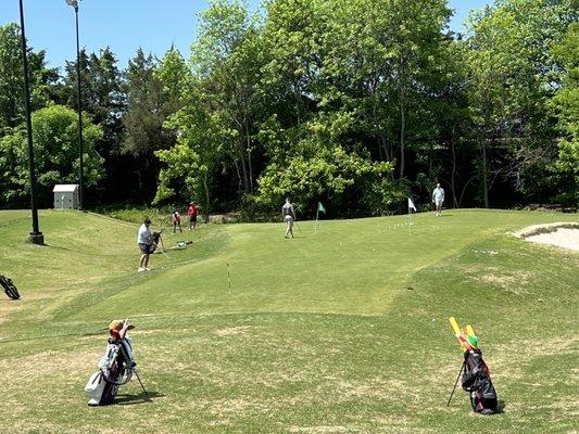 Chipping/pitching practice area