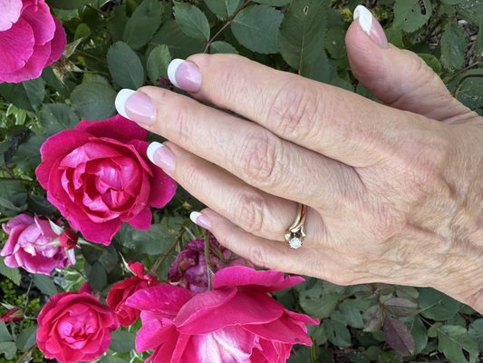 Beautiful nails every time! One of my favorite services is "pink and white" nails for everyday or special occasions.