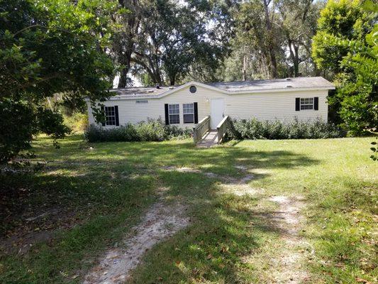 New rental it's a 3 BR 2BA fenced yard