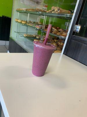 This has to be the best smoothie I've ever had! Must try blueberry banana smoothie