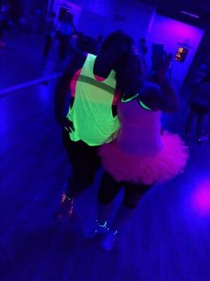 A fun night in Zumba Glow!  :)